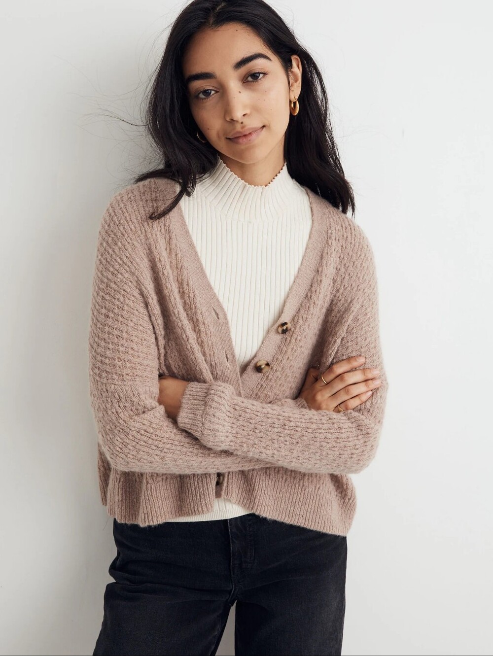 Madewell Mayfair Sweater Cardigan